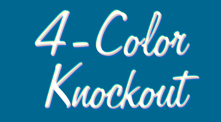 4-Color Knockout