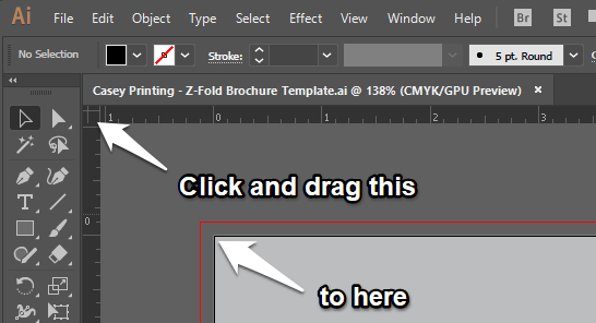 Create Margins and Guides in Illustrator