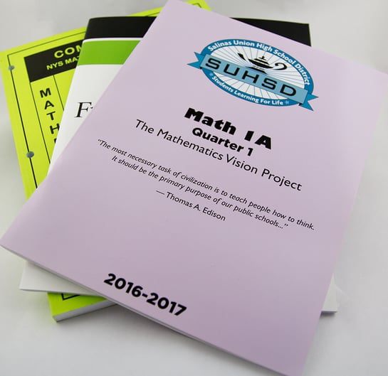 Engage New York and Math Vision Project Workbooks