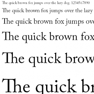 Adobe Caslon Pro