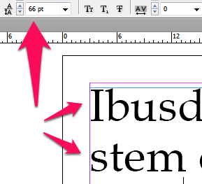 Leading in InDesign