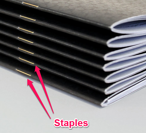 Staple binding store