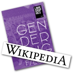 Wikipedia Logo & Libre Graphics Magazine