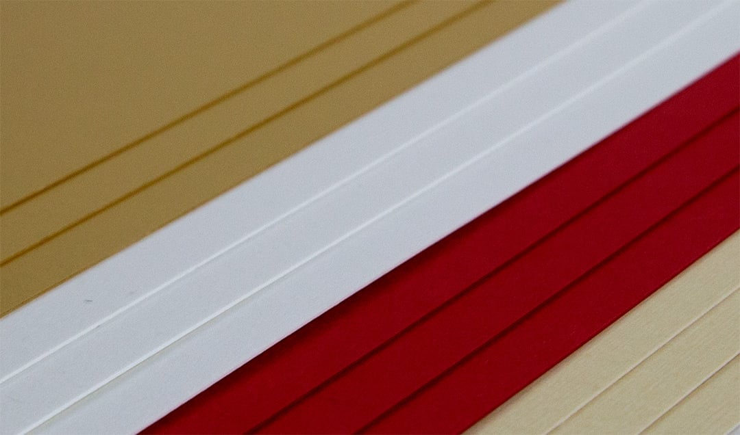 Picture of colored paper