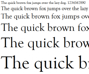 Goudy Old Style, the Graceful Typeface